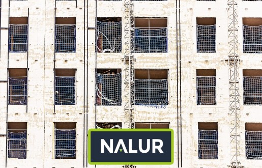   Nalur - Siatki Asekuracyjne o wymiarach 4,5x4,5 z materiału Polipropylen o średnicy 5mm 