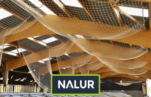   Nalur - Zabezpieczająca przed upadkiem siatka na wysokościach 
