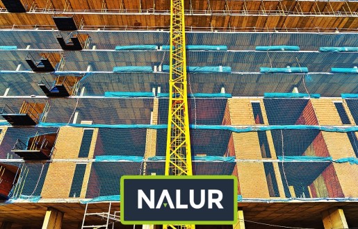   Nalur - Zabezpieczająca w razie upadku, siatka sznurkowa 