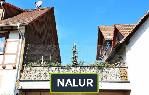 Siatka na antresole Pionowe zabezpieczenie przed upadkiem z antresoli Nalur - Siatka na antresole Pionowe zabezpieczenie przed upadkiem z antresoli