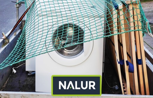 Bezpieczne zabezpieczenie ładunku siatką na przyczepę rolniczą Nalur - Bezpieczne zabezpieczenie ładunku siatką na przyczepę rolniczą