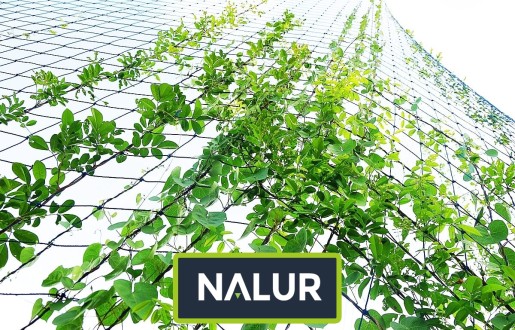   Nalur - Ochronna siatka chroniąca grządki przed szkodnikami 
