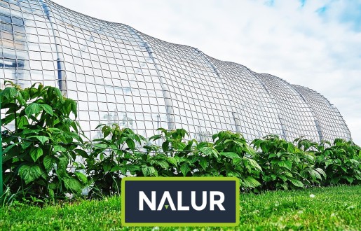   Nalur - Siatka na tunel foliowy   Zabezpieczenie tunelu foliowego przed wiatrem 