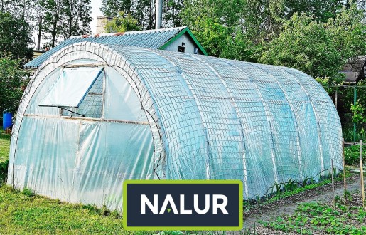   Nalur - Siatka ochronna wzmacniająca odporna na podmuchy wiatru 