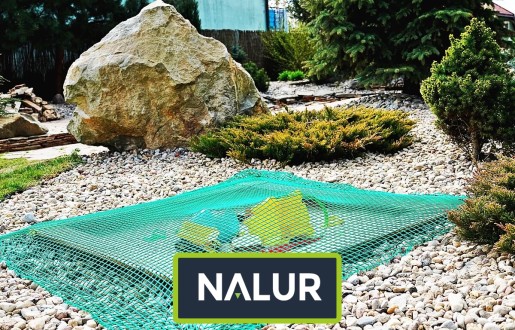   Nalur - Bezpieczny pokrowiec zabezpieczający do gier piaskowych dla dzieci 