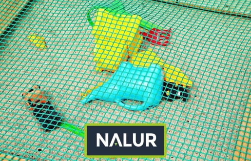 Siatkowe zabezpieczenie piaskownic dla najmłodszych Nalur - Siatkowe zabezpieczenie piaskownic dla najmłodszych