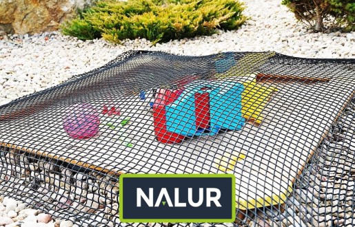   Nalur - Ochronna siatka z drobnymi oczkami do piaskownicy 