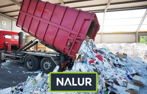 Siatka ochronna na przechowywanie makulatury Nalur - Siatka ochronna na przechowywanie makulatury