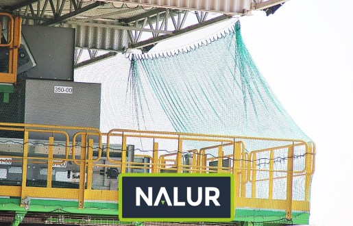 Siatka do budowy lekkiej antresoli na lekkie towary w magazynie Nalur - Siatka do budowy lekkiej antresoli na lekkie towary w magazynie