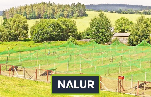   Nalur - Stały domek: Profesjonalny plastikowy płot do ochrony Twoich kóz 
