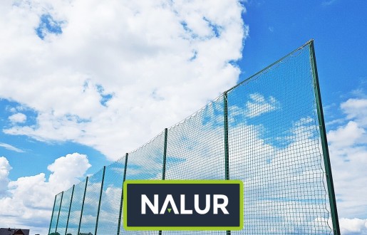   Nalur - Siatka na boisko - łatwa w instalacji, idealna dla zabezpieczenia ogrodzenia 