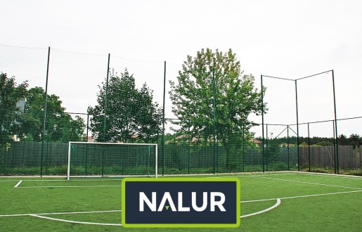   Nalur - Siatka na boisko - łatwa w instalacji, idealna dla zabezpieczenia ogrodzenia 