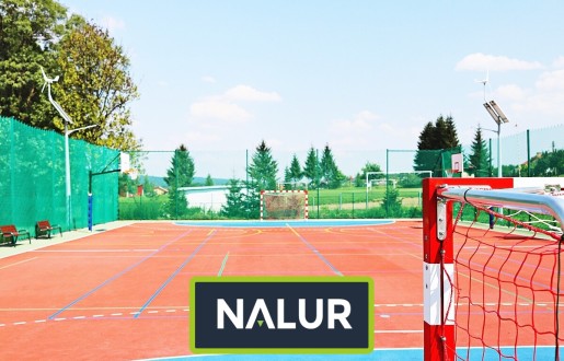 Sznurkowe siatki ochronne dla boisk szkolnych Nalur - Sznurkowe siatki ochronne dla boisk szkolnych
