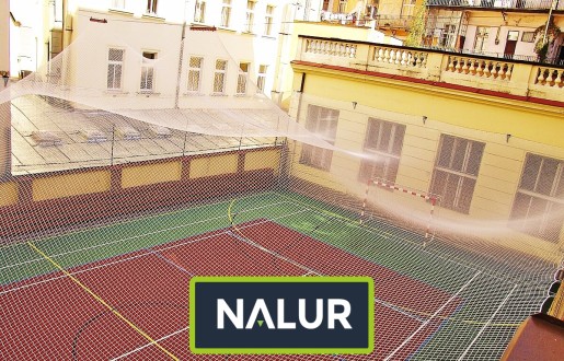 Bezpieczne siatki do gry w piłkę na terenie szkolnym Nalur - Bezpieczne siatki do gry w piłkę na terenie szkolnym