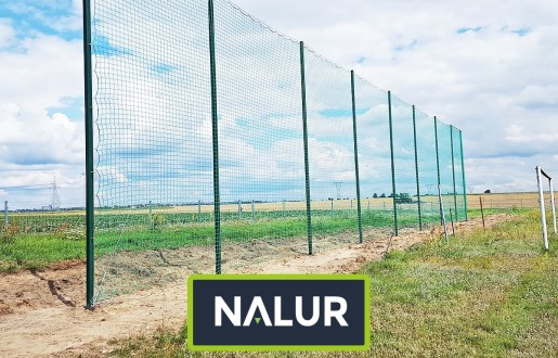 Siatka zabezpieczająca do boisk i kortów 4 metry wysokości Nalur - Siatka zabezpieczająca do boisk i kortów 4 metry wysokości