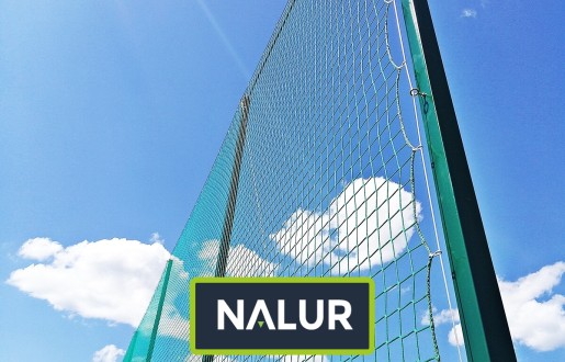   Nalur - Piłkochwyt 4m - Siatkowy system zabezpieczający o wysokości 4m z grubej siatki o oczkach 10x10cm 