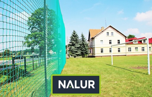 Idealna siatka oczkowa 3mm PP o rozmiarach 4,5x4,5m do montażu piłkochwytów Nalur - Idealna siatka oczkowa 3mm PP o rozmiarach 4,5x4,5m do montażu piłkochwytów