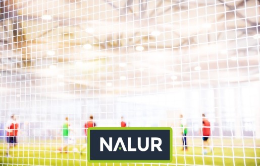 Ochraniacz sufitu w hali sportowej z siatki sznurkowej Nalur - Ochraniacz sufitu w hali sportowej z siatki sznurkowej