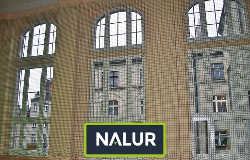   Nalur - Siatkowe zabezpieczenie sportowe do montażu na suficie 