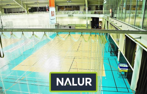 Ekonomyczna siatka sufitowa do użytku sportowego Nalur - Ekonomyczna siatka sufitowa do użytku sportowego