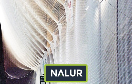   Nalur - Siatka na hale sportową   Zabezpieczenie siatką hali sportowej 
