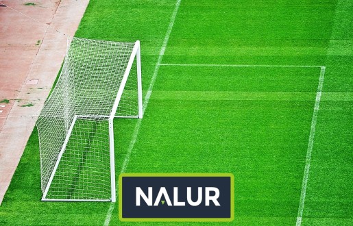 Sportowa siatka na bramki z oczkami 8x8cm, grubość sznurka 5mm Nalur - Sportowa siatka na bramki z oczkami 8x8cm, grubość sznurka 5mm