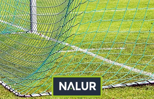 Siatka bramkarska na wymiar bramki Siatki na sportowe bramki Oczko siatki 8x8cm Grubość siatki 5mm Nalur - Siatka bramkarska na wymiar bramki Siatki na sportowe bramki Oczko siatki 8x8cm Grubość siatki 5mm