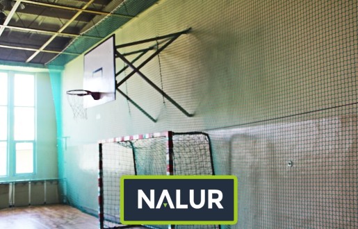 Siatka zabezpieczająca do obszarów sportowych Nalur - Siatka zabezpieczająca do obszarów sportowych